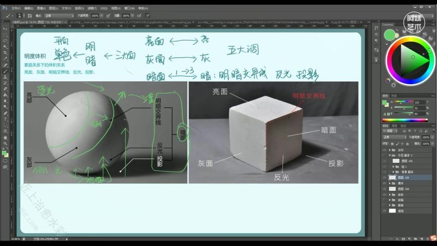 阿妹艺术近上白映2022日系不透明水彩风景系统课第1期【画质不错只有视频】 网盘分享(13.51G)