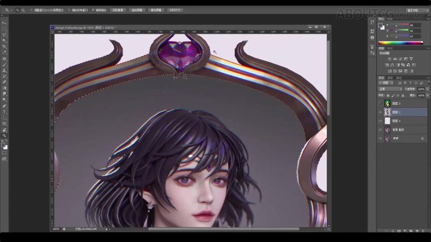 zbrush次世代美少女角色案例教学【画质高清只有视频】 网盘分享(4.28G)